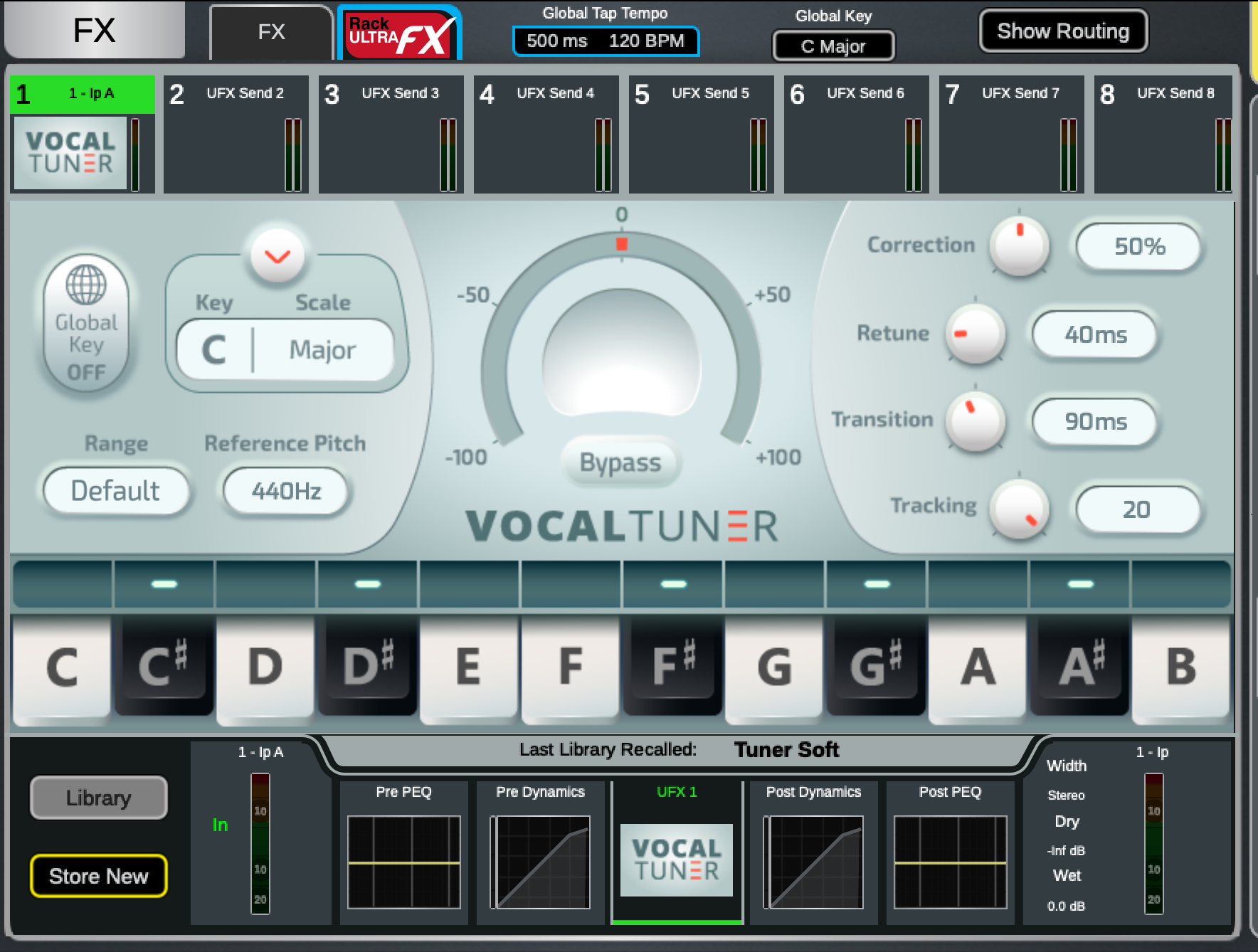 Vocal Tuner GUI