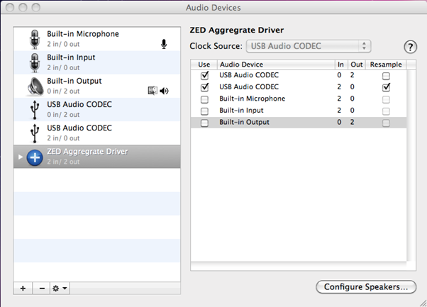 new audio driver for mac osx